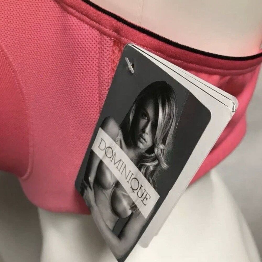 Dominique Zoe Pro Max Support Sport Jogging Running Exercise Bra Pink 32G New - Picture 2 of 7